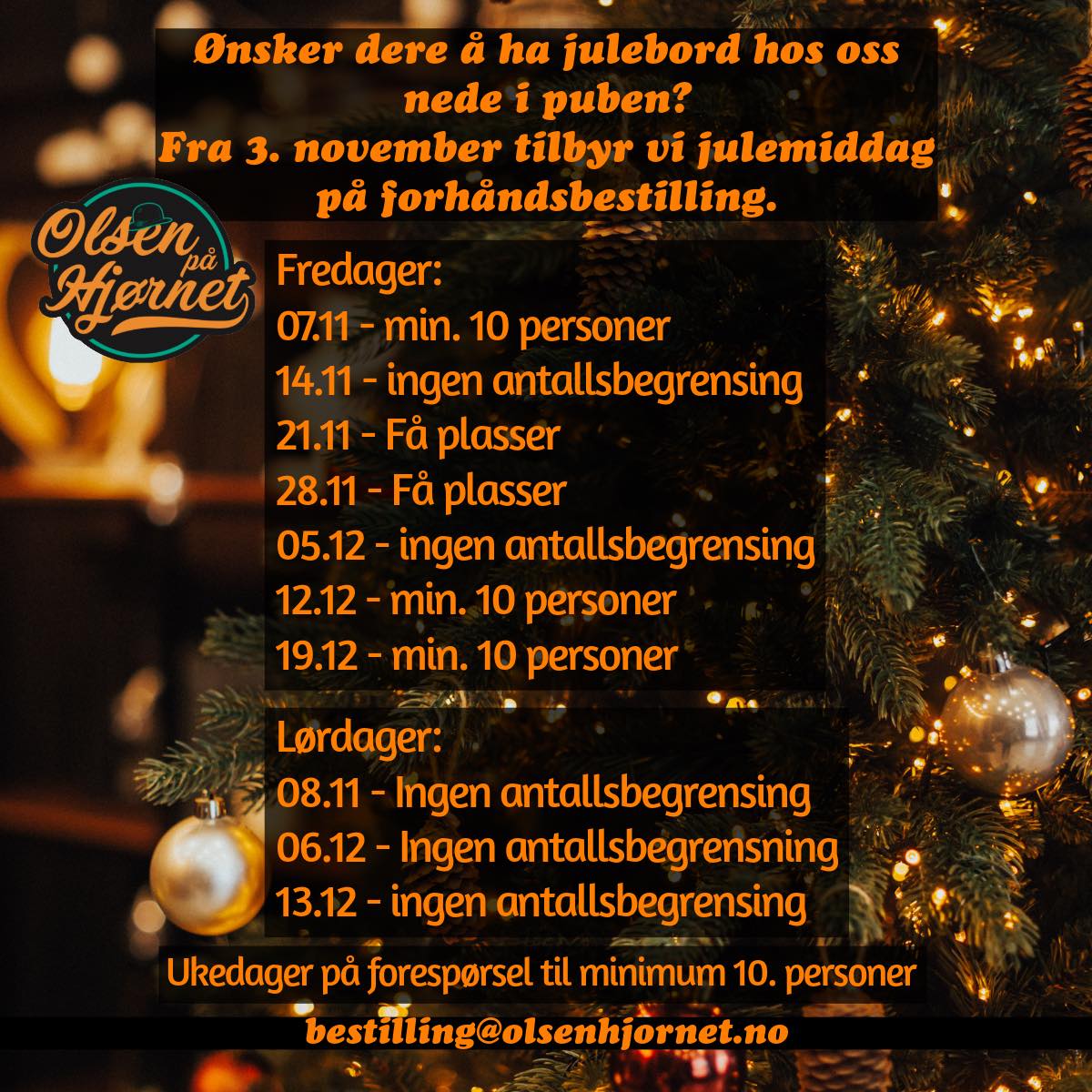 Ledige datoer pub Ledige datoer pub